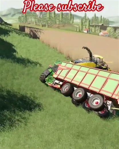 Making Wooden Chips | Accident Tractor In Fs19 | #fs19 #fs25 #satisfying
