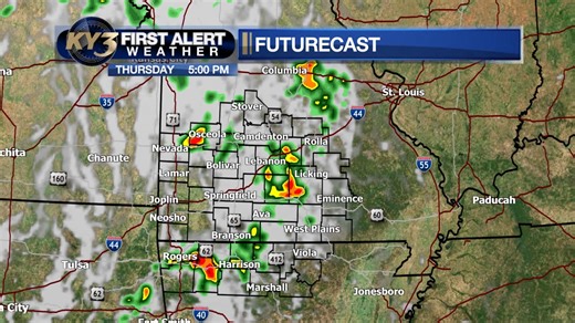 FIRST ALERT WEATHER: Numerous storms are expected today, beginning by early afternoon and continuing into early tonight. | KY3 Weather