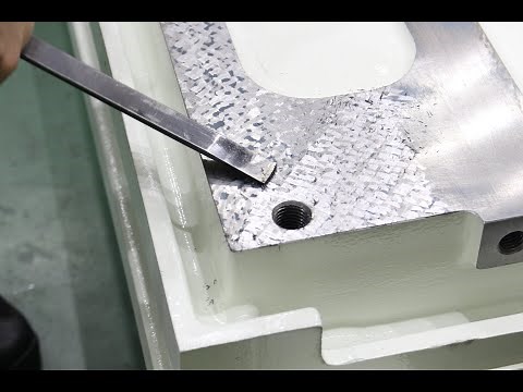 Hand Scraping (Kisage) For Built-In Accuracy, Reliability and Longevity