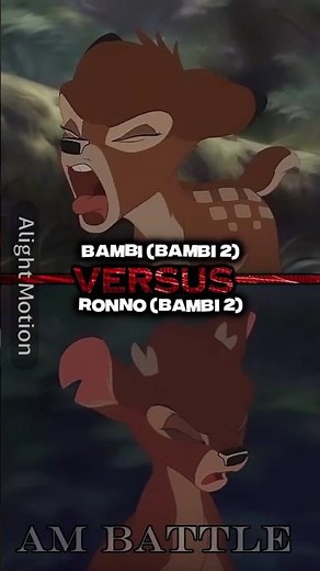 Bambi vs ronno #edit