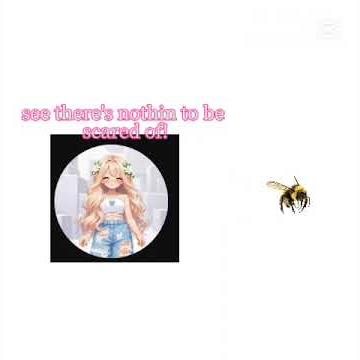 it's a little bee #roblox #robloxedit #funny