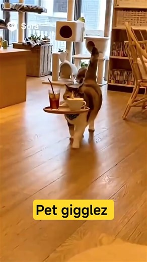 Copy House Cat & Owner! 🐱🏠😹🔥 #cat #catvideos #funny #youtubeshorts #shorts #comedy