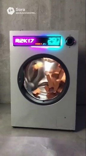 R2K17 Washing Machine Destruction Be Like BUT THEN IT TURNED OFF 😅 ‪@Brooklynlaundry25‬
