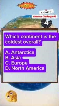 Advance Challenge 2 /Climate and Environment Geography Quiz/ 7/7 score is meant for Experts Alone🧐
