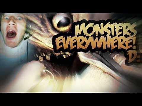 [Funny, Horror] Amnesia: MONSTERS EVERYWHERE! D: - BLACK FOREST CASTLE V2. - Part 1