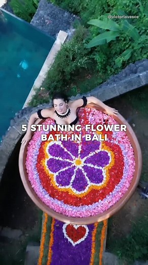 Balifornia | Here are five stunning flower bath experiences in Bali that offer a perfect blend of relaxation and beauty: 🌺🛁 The Wellness Sanctuary,... | Instagram