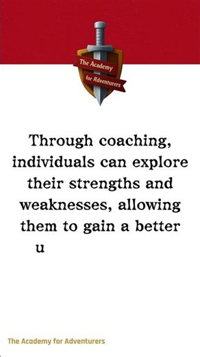 Benefits fo Coaching! ⚡