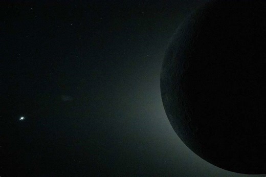 The moon and Venus will align in the Connecticut night sky Monday