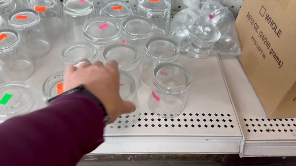 The genius new way people are repurposing thrift store glasses for Christmas!