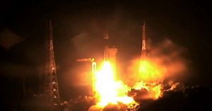 India's Heaviest Rocket, With 36 Satellites On Board, Lifts Off |