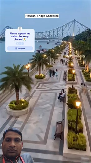 Howrah Bridge Riverfront Transformation | From Polluted Shoreline to Beautiful Promenade