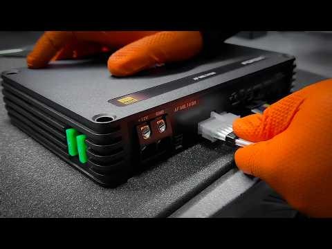 ASMR DSP Amplifier Installation | Audison M8.14 (No Talking)