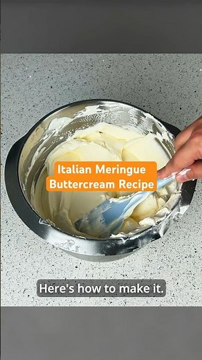 Best Buttercream Recipe | Italian Meringue Buttercream | Frosting Recipe