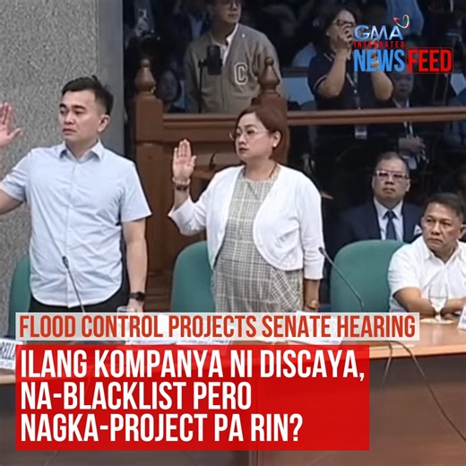 Humarap sa pagdinig ng senado si Cezarah "Sarah" Discaya, ang may-ari ng isa sa mga kompanyang nakinabang umano sa budget ng gobyerno para sa flood control projects. Sa pagdinig, naungkat ang kanyang luxury cars pati na ang kuwestiyonable umanong lisensiya at proyekto ng ilan sa kaniyang mga kumpanya. Panoorin ang video. | GMA News