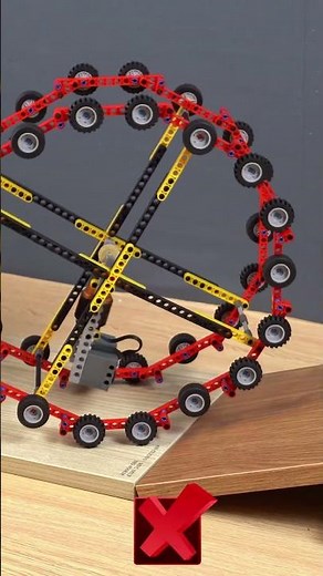 Challenge LEGO Technic BIG Wheels vs 7 Obstacles #lego #legotechnic #epic #smartlego #legocar