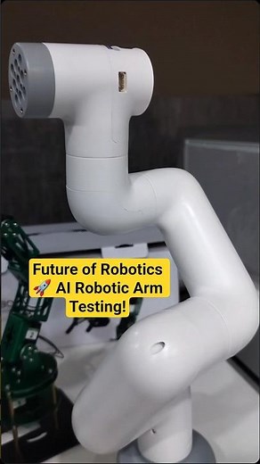Future of Robotics 🚀 AI Robotic Arm Testing | UAV Developer