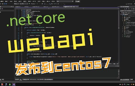 7.core项目部署到CentOS中