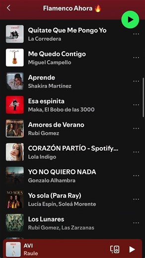 Flamenco actual que está sonando ahora 🎧La playlist está en el perfil #flamenco #flamencomix