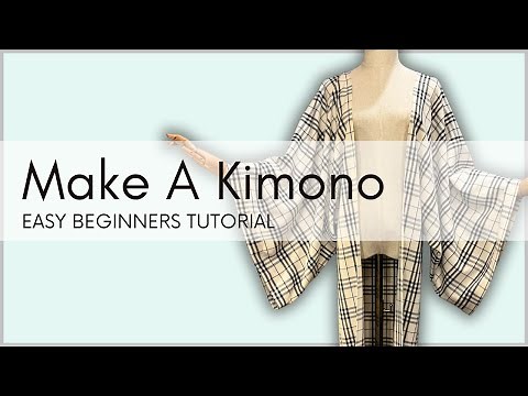 Easy DIY Kimono Jacket Full Beginner Friendly Tutorial | Make This Kimono Jacket Today