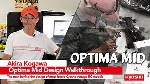 245 reactions · 66 shares | A deep dive into Kyosho's Most Iconic Vintage Models with the man behind the designs, Akira Kogawa. Optima Mid kits are now back in-stock and shipping out to your favorite retailer. Part Number 30622 Optima Mid 4WD Buggy Kit | Kyosho America | Facebook