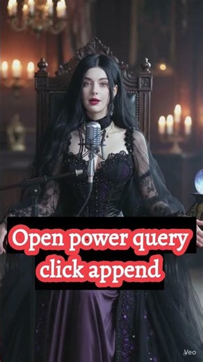 Append Queries in Excel | Merge Multiple Tables in Seconds ⚡📊 #ExcelTips#powerbi