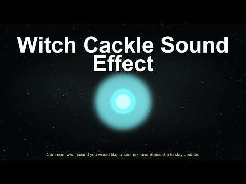 Witch Cackle Sound Effect