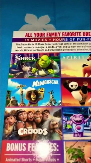 Dreamworks 10-Movie Collection Blu-ray Unboxing Out Now