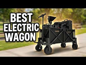 Best Electric Wagon Cart Foldable With Seat 2026: Top 3 Models Ranked