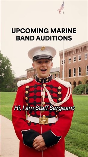 Upcoming Marine Band Auditions