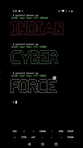 Banner Genrator Tool Make Own For Begainers Python code 🔥🔥