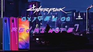 OXYGEN OS CYBERPUNK 2077 REDMI NOTE 7