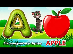 A for apple | abcd | अ से अनार | Phonics song for nursery