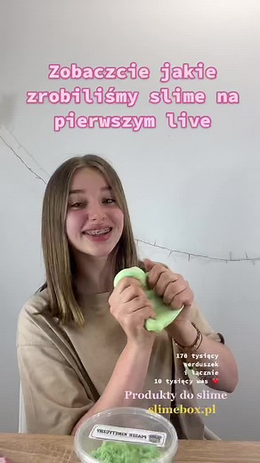 Jak podobają wam się nasze slime? ✨ Dziękuję za każde miłe komentarze! Jesteście kochani! Do zobaczenia!!! (Pon 20:00) 🥰