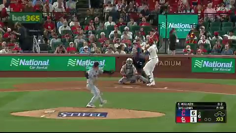 ウォーカーが第8号ホームラン🔥23歳ジョーダン・ウォーカー開幕から勢い止まらず！本塁打メジャー全体1位に1位:ウォーカー 8HR2位:アルバレス 6HR2位:ジャッジ 6HR2位:シュワーバー6HR 他2人【シーズン成績】打率.328 8本塁打 15打点 OPS1.167🎥@MLB