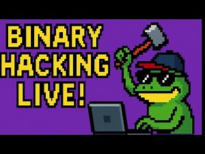 Binary Hacking Live! Cybersecurity News, Linux OS Training & Reverse Engineering
