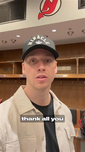 A message from the fellas. | New Jersey Devils