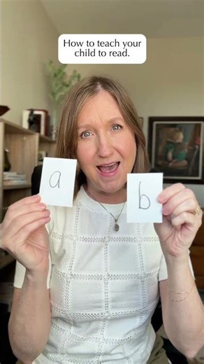 How to Teach Your Child to Read