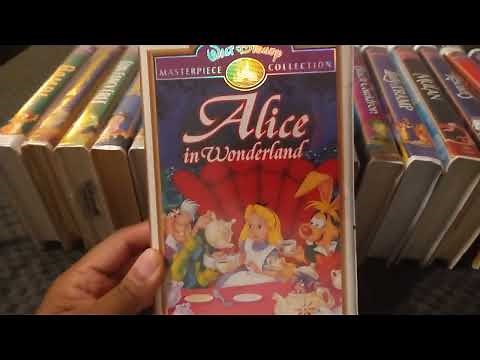My Walt Disney Masterpiece Collection VHS Collection Update 2022 Edition Part One
