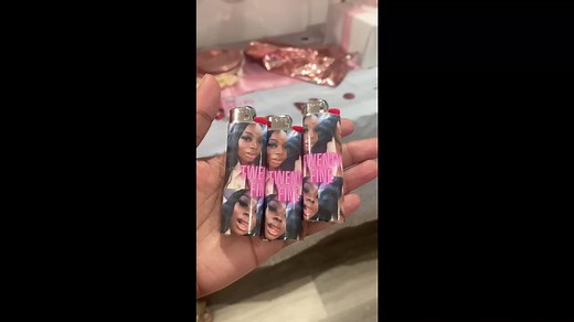 Super quick and easy custom BIC lighter tutorial #custombiclighters #diylighters #biclighterart #custompartyfavorsphilly #partyfavorsideas #phillycustomz