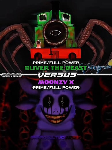 Oliver The beast vs moonzy X #short #sodorfallout #moonzy #edit #battle