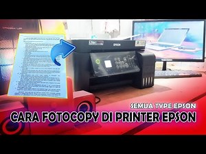 Cara fotocopy di printer epson yang benar