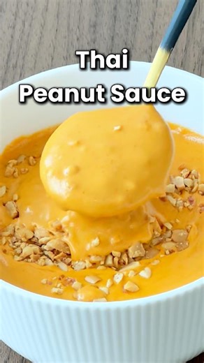 THAI PEANUT SAUCE - Easy, authentic, and packed with flavor. Perfect for dipping, drizzling, or mixing into your favorite dishes. Ready in just 15 minutes. 😍 Recipe link in the comments. Try it tonight! #thaipeanutsauce #peanutsauce #homemade #saucerecipes #thairecipes | Rasa Malaysia