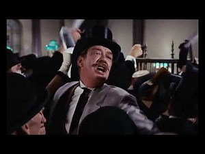 Mary Poppins 1964 Jane & Michael Runs Away From The Bank