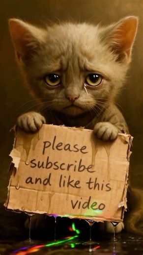 “stray cat struggling through the rain… powerful visuals #animallovers #adoptstrays