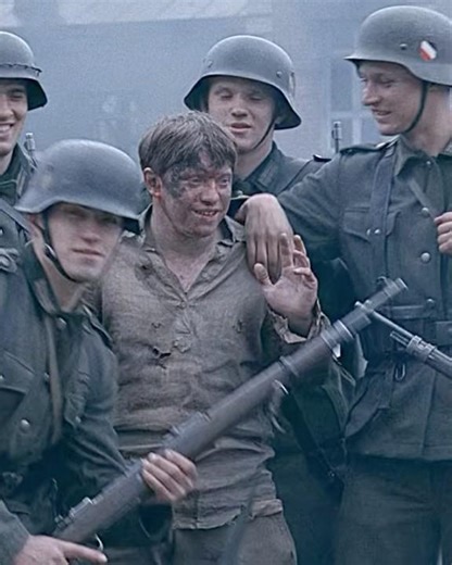 Soviet Soldier Smiles & Blows Up German Soldiers With Grenade | Fortress of War (2010)