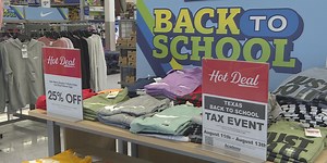 Texas sales tax holiday is underway