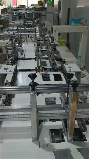 Auto Box Gluing Machine | High-Speed Industrial Carton Folder Gluer#shorts #boxmakingmachine #love