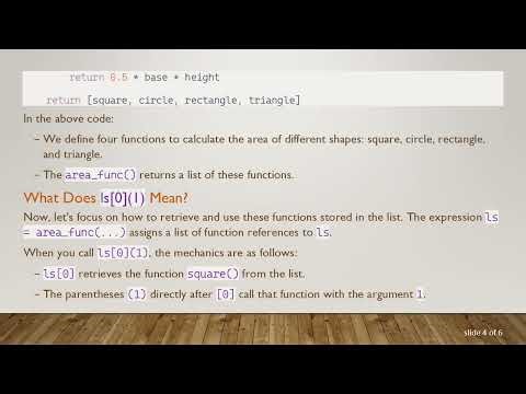 Understanding the Parentheses in Python: A Guide to Function Lists