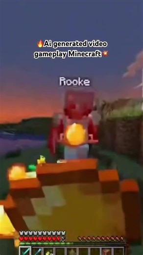 AI is creating Minecraft gameplay by itself 🤯#minecraft #aigaming