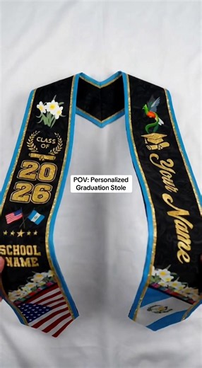 Personalized Graduation Stoles for Unique Celebrations